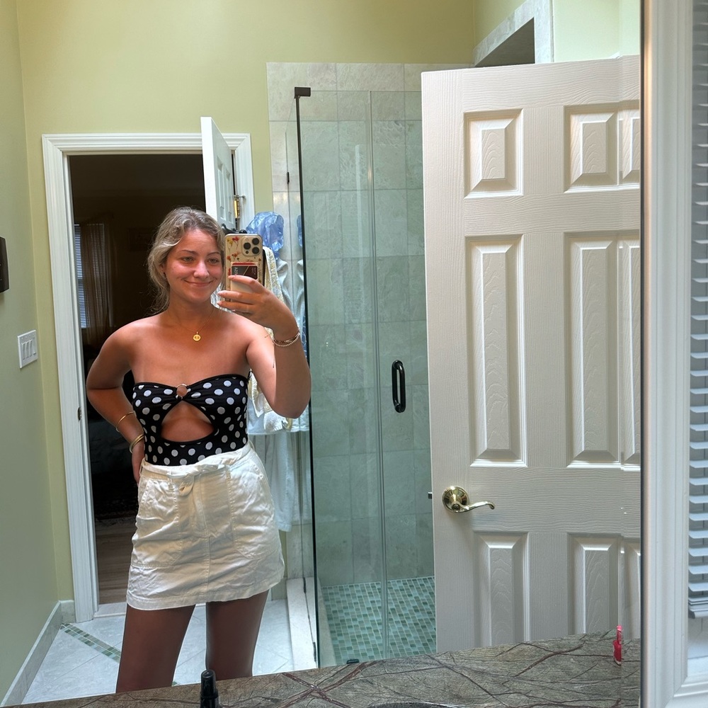Zara Polka Dot Bodysuit